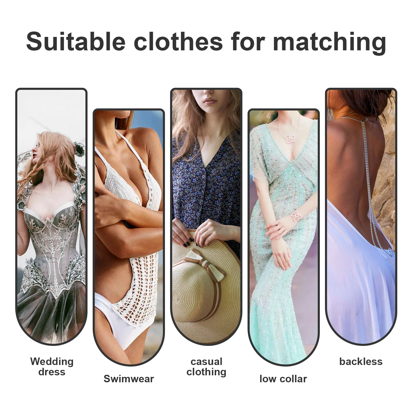 8pcs Anti Exposure Bra Pads Inserts Swimsuit Bathing Suit Support Lightweight Comfortable Skin Tone Knitted Cloth Elastic Sponge
8pcs Anti Exposure Bra Pads Inserts Swimsuit Bathing Suit Support Lightweight Comfortable Skin Tone Knitted Cloth Elastic Sponge
