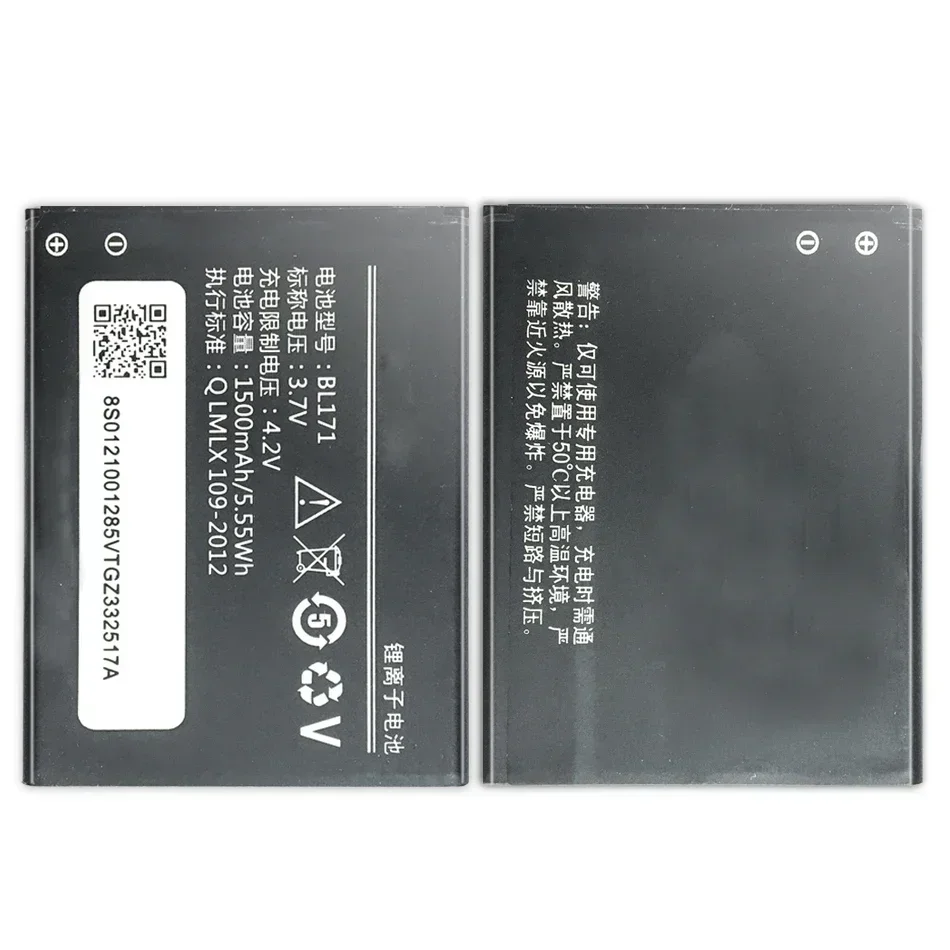 BL171 Battery For Lenovo A319 A356 A368 A370e A376 A60 A65 A500 A390 A390T A370E A375E A50
BL171 Battery For Lenovo A319 A356 A368 A370e A376 A60 A65 A500 A390 A390T A370E A375E A50