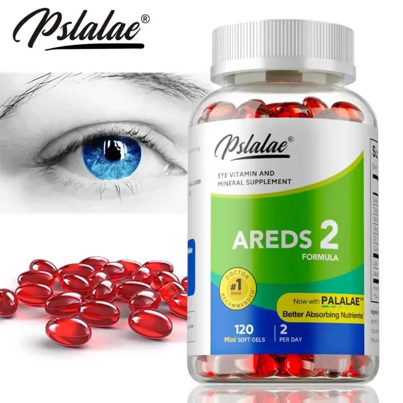 AREDS 2 Eyes Capsules - Contains Lutein and Zeaxanthin To Support Vision and Macula Health, Relieve Eye Fatigue - 120 Capsules
AREDS 2 Eyes Capsules - Contains Lutein and Zeaxanthin To Support Vision and Macula Health, Relieve Eye Fatigue - 120 Capsules