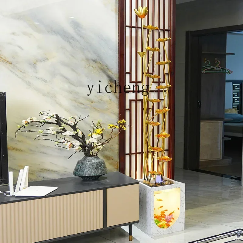ZYA Living Room TV Cabinet Beside Floor Standing Water Circulation Large Ornament High-end New Home Gift home accessories
ZYA Living Room TV Cabinet Beside Floor Standing Water Circulation Large Ornament High-end New Home Gift home accessories
