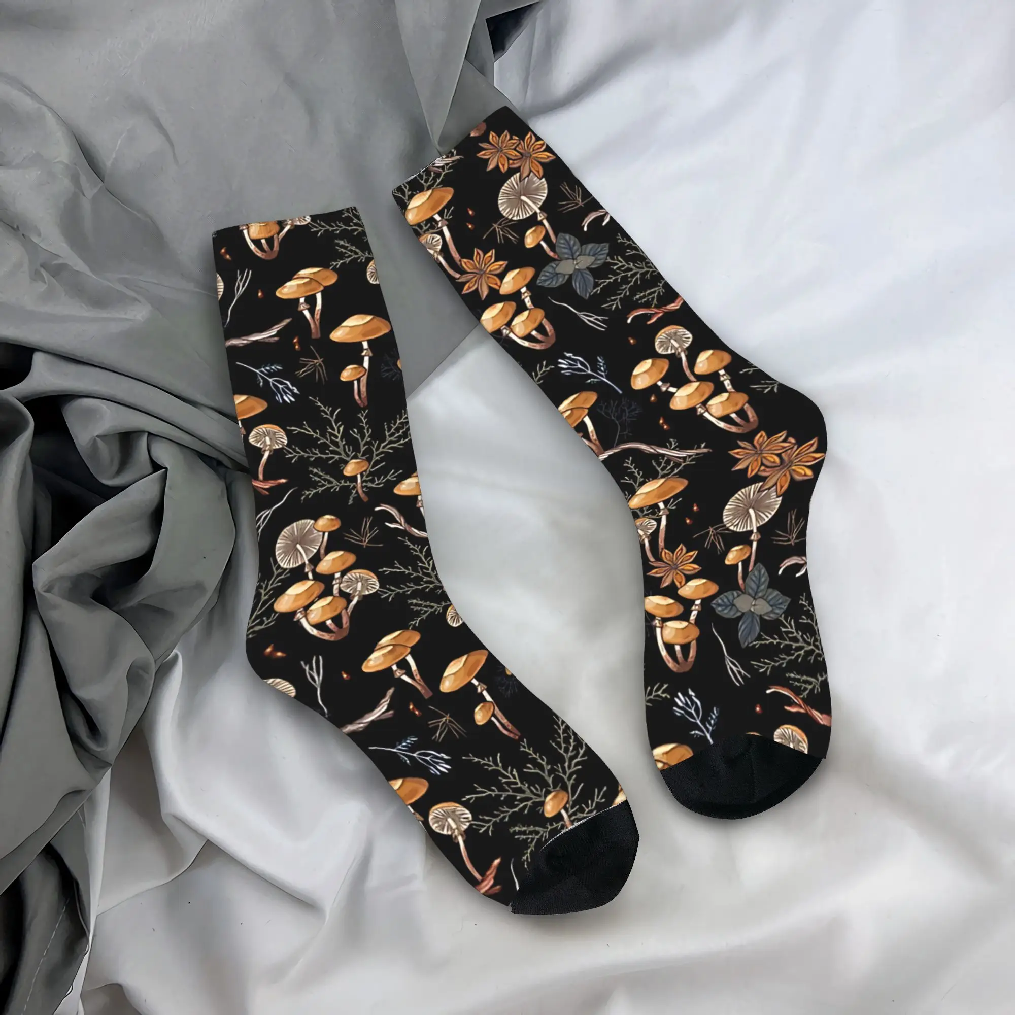 Men's Socks Sheathed Woodtuft Forest Mushroom Stockings Autumn Retro Soft Breathable Socks Graphic Cycling Anti Bacterial Socks
Men's Socks Sheathed Woodtuft Forest Mushroom Stockings Autumn Retro Soft Breathable Socks Graphic Cycling Anti Bacterial Socks