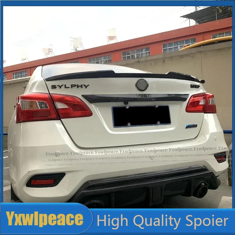 For Nissan Sentra SYLPHY Spoiler 2013-2019 High Quality ABS Plastic Unpainted Color Rear Trunk Lip Spoiler Body Kit Accessories
For Nissan Sentra SYLPHY Spoiler 2013-2019 High Quality ABS Plastic Unpainted Color Rear Trunk Lip Spoiler Body Kit Accessories