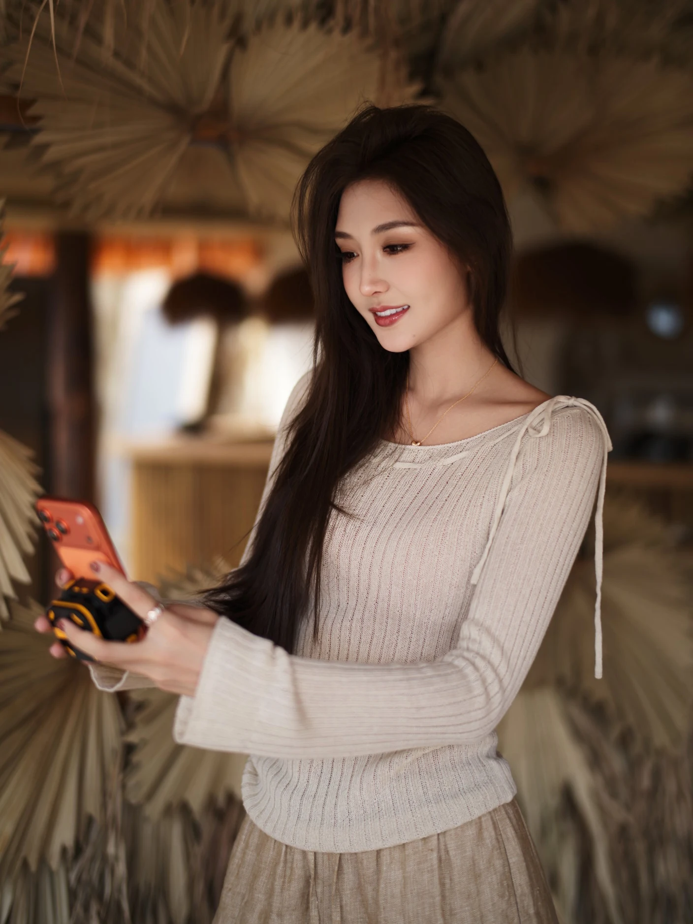 Moprobably Soft Start Korean Style Stripe Knitted Shirt Women's Base Layer Top with Belt Regular Thickness Long Sleeve
Moprobably Soft Start Korean Style Stripe Knitted Shirt Women's Base Layer Top with Belt Regular Thickness Long Sleeve