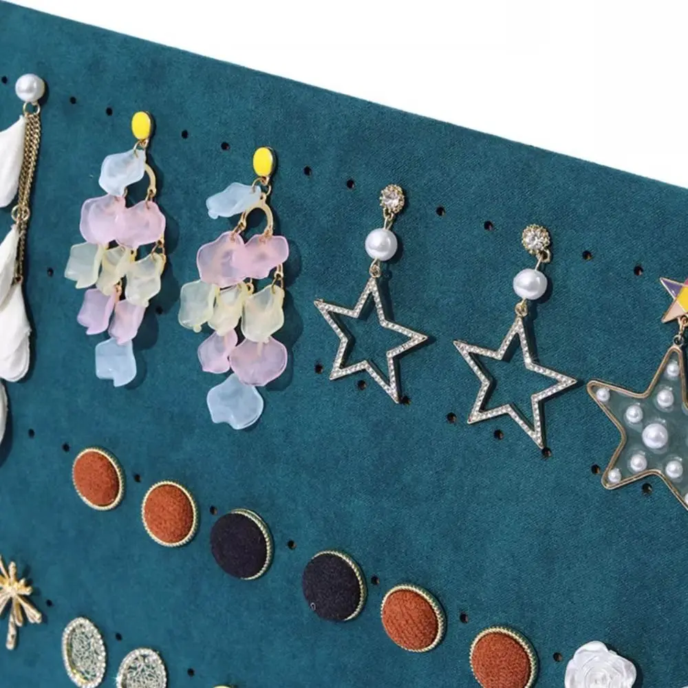 Useful Large Earring Display Shelf Flannel Wooden Earring Holder Removable Hanging Jewelry Collection Rack Jewelry Props
Useful Large Earring Display Shelf Flannel Wooden Earring Holder Removable Hanging Jewelry Collection Rack Jewelry Props