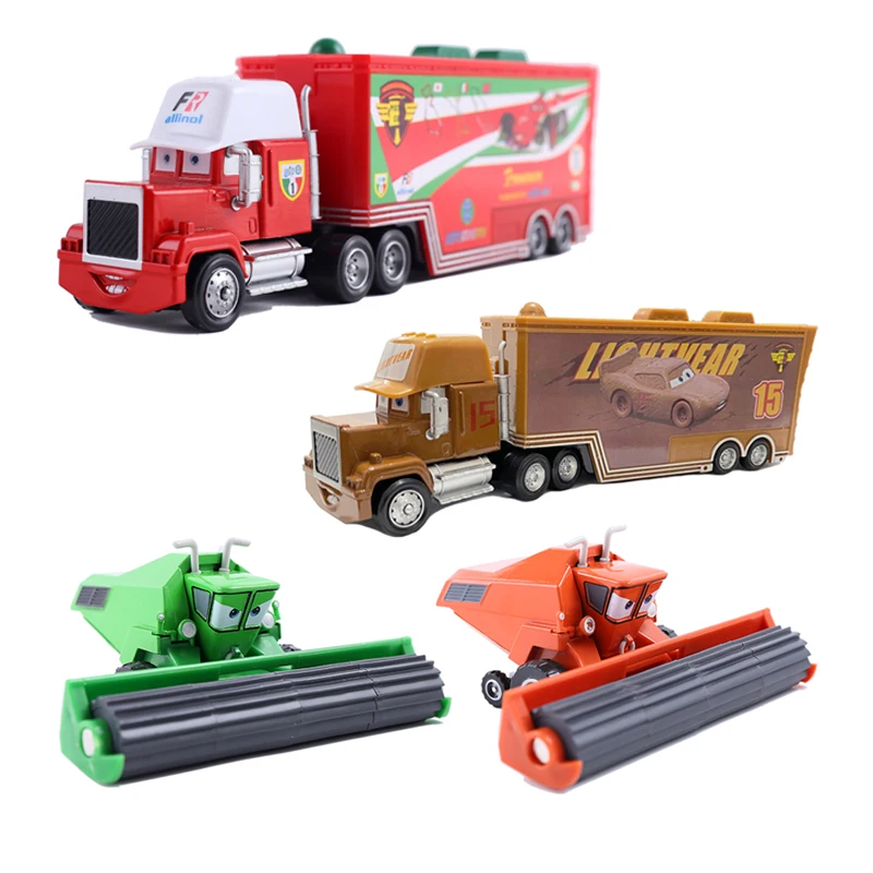 Disney Pixar Cars Container Trucks Anime Toys Car McQueen Racing Jackson Storm F1 Harvester 1:55 Die Cast Model Birthday Gifts
Disney Pixar Cars Container Trucks Anime Toys Car McQueen Racing Jackson Storm F1 Harvester 1:55 Die Cast Model Birthday Gifts