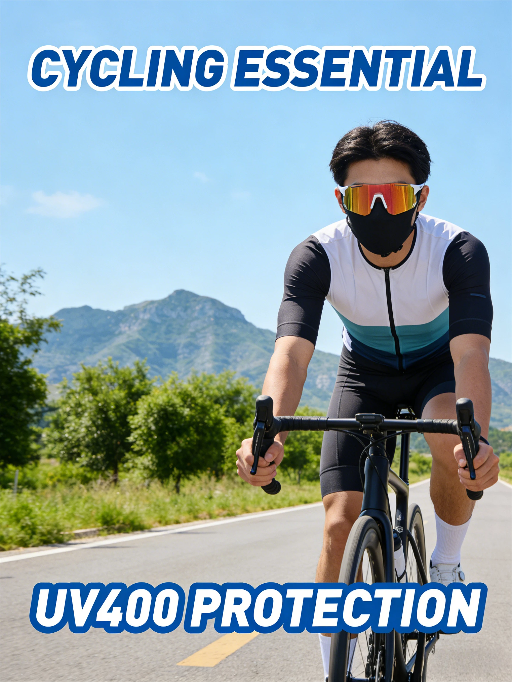 Unisex UV400 Cycling Sunglasses - Sandproof Windproof Anti-Glare for Outdoor Sports Riding
Unisex UV400 Cycling Sunglasses - Sandproof Windproof Anti-Glare for Outdoor Sports Riding