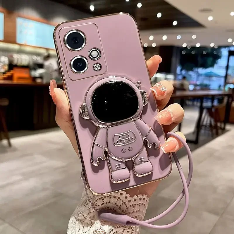 3D Cartoon Astronaut Holder Plating Case For Honor 200 Pro Honor 90 Smart 200 Lite Stand Soft Silicone Shockproof Cover Lanyard
3D Cartoon Astronaut Holder Plating Case For Honor 200 Pro Honor 90 Smart 200 Lite Stand Soft Silicone Shockproof Cover Lanyard