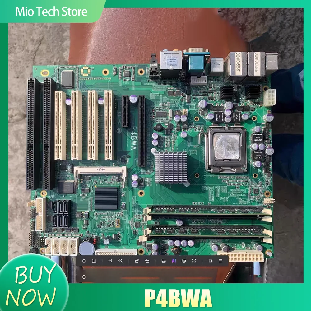 Original For COMMELL P4BWA ATX motherboard for industrial control computer equipment
Original For COMMELL P4BWA ATX motherboard for industrial control computer equipment