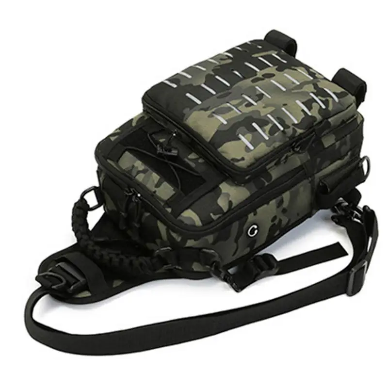 Fishing Backpack Tackle Sling Bag Fishing Shoulder Storage Bag Outdoor Fishing Shoulder Pack Waterproof Bag For Gear
Fishing Backpack Tackle Sling Bag Fishing Shoulder Storage Bag Outdoor Fishing Shoulder Pack Waterproof Bag For Gear