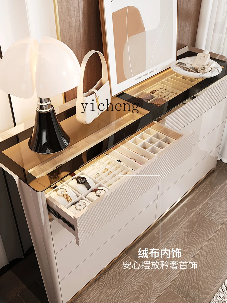 Italian light luxury high-end eight-bucket cabinet dresser integrated bedroom bedside jewelry against the wall cloakroom locker
Italian light luxury high-end eight-bucket cabinet dresser integrated bedroom bedside jewelry against the wall cloakroom locker