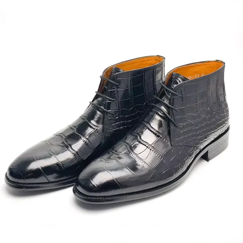 High Quality Party Boots for Men Winter Leather Shoes cowhide Leather Boot Fashion Protective and comfortable casual footwear
High Quality Party Boots for Men Winter Leather Shoes cowhide Leather Boot Fashion Protective and comfortable casual footwear