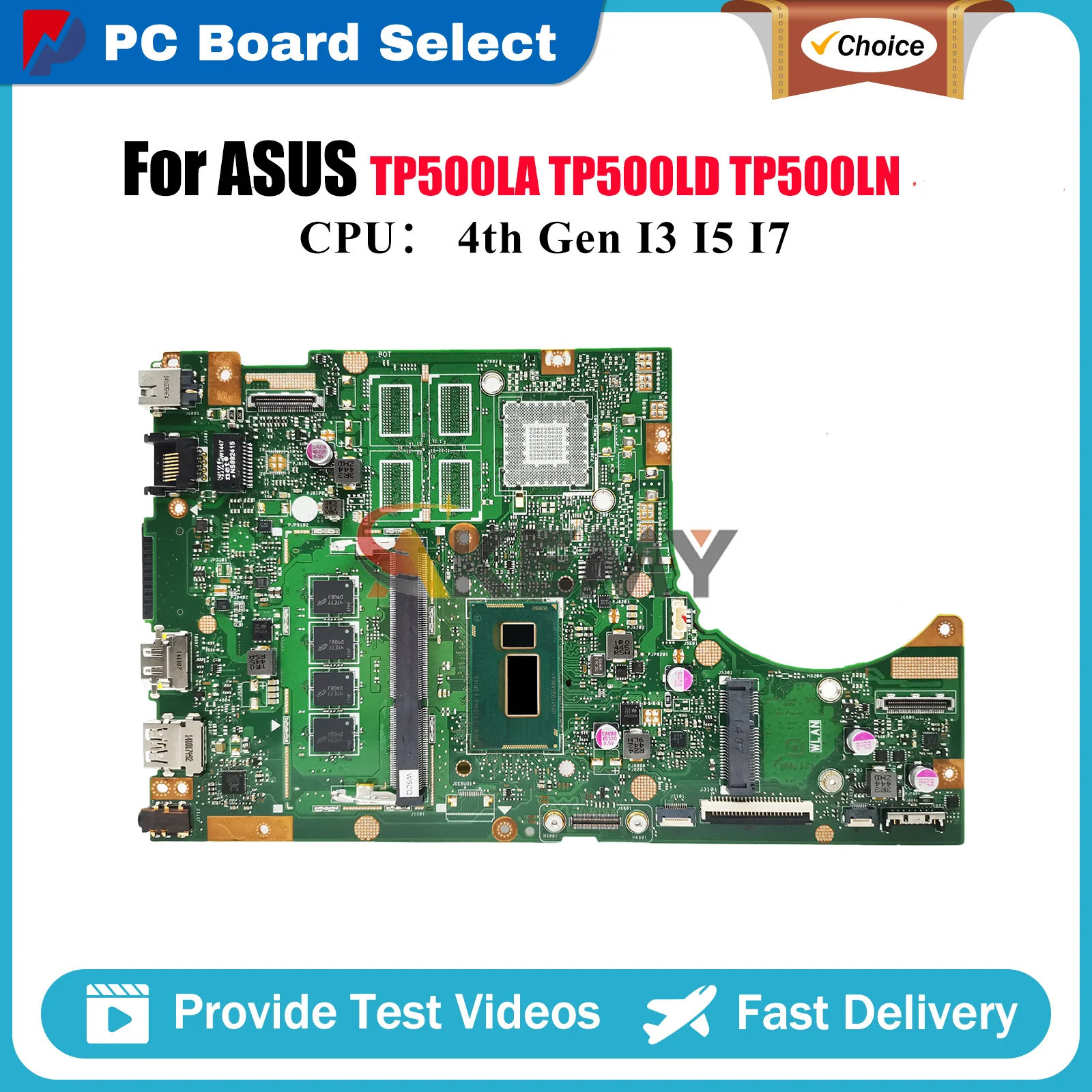 Материнская плата TP500LA для ноутбука ASUS VivoBook Flip TP500LA TP500LD TP500L TP500LB TP500LN, материнская плата для ноутбука с процессором I3 I5 I7
Материнская плата TP500LA для ноутбука ASUS VivoBook Flip TP500LA TP500LD TP500L TP500LB TP500LN, материнская плата для ноутбука с процессором I3 I5 I7