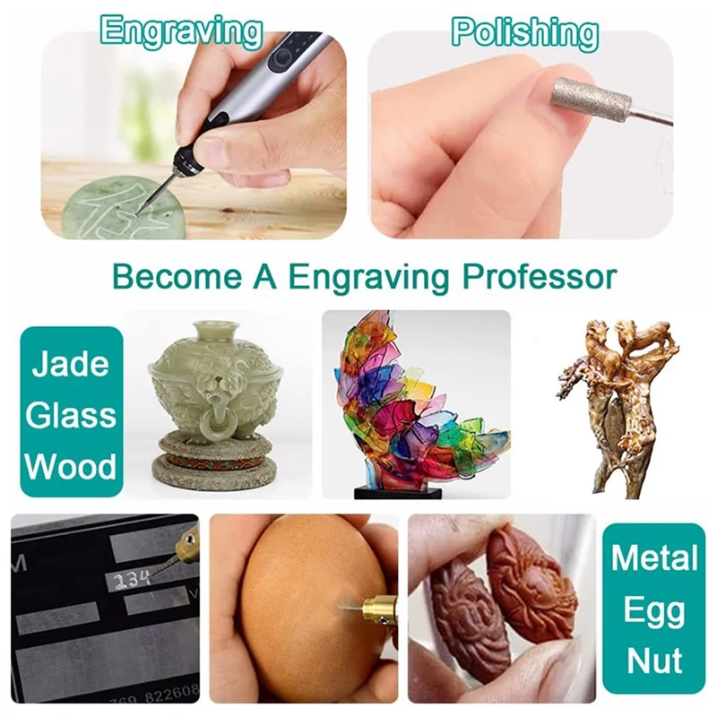 BABP Engraving Machines Mini Electric Engraver Pen Cordless Tools Engraved Jewelry Glass Stone Metal Plastic Wood Resin
BABP Engraving Machines Mini Electric Engraver Pen Cordless Tools Engraved Jewelry Glass Stone Metal Plastic Wood Resin