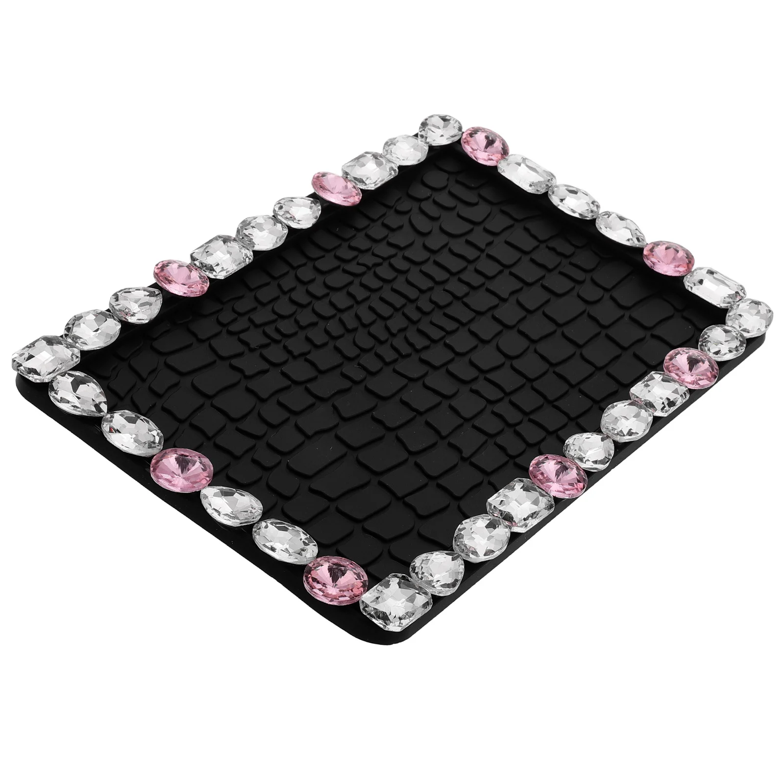 Car Anti Mat Rhinestone Bling Dashboard Pad Phone Holder Key Organizer Non Bling Car Mats Slip Rubber Dash Accessory
Car Anti Mat Rhinestone Bling Dashboard Pad Phone Holder Key Organizer Non Bling Car Mats Slip Rubber Dash Accessory