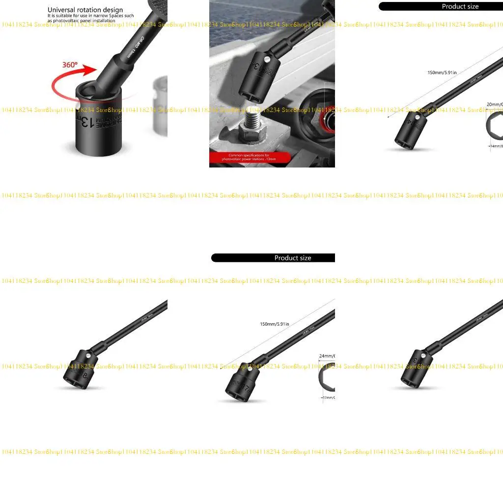 P9FB Electric Drill Socket Adapter for Impact Driver with Hexagonal Shank Socket Dril
P9FB Electric Drill Socket Adapter for Impact Driver with Hexagonal Shank Socket Dril