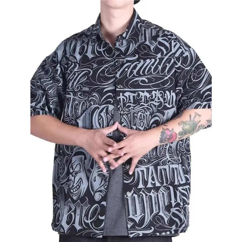 Loose Fit Casual irt ex Spring Summer Sle Large Size 300 Pou American New Trend Brand Youth uli Summer irt
Loose Fit Casual irt ex Spring Summer Sle Large Size 300 Pou American New Trend Brand Youth uli Summer irt