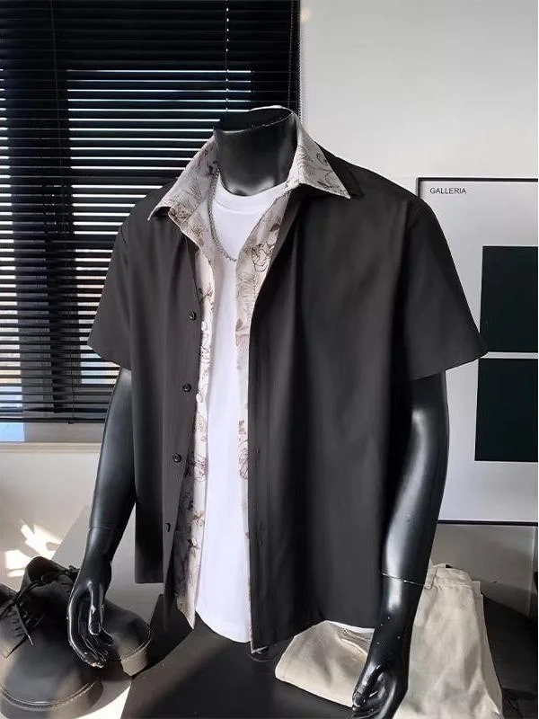 Summer Large Size 250 Pounds American Retro New Style Ice Silk Elastic Short Sleeve Men's Shirt Design Sensation Casual Loose...
Summer Large Size 250 Pounds American Retro New Style Ice Silk Elastic Short Sleeve Men's Shirt Design Sensation Casual Loose...