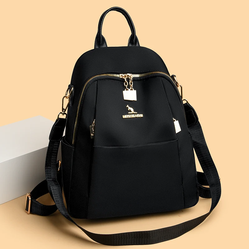 Женский рюкзак для путешествий, повседневный, водонепроницаемый, из оксфордской ткани, на плечо, женская сумка большой вместимости, рюкзак для школы
Женский рюкзак для путешествий, повседневный, водонепроницаемый, из оксфордской ткани, на плечо, женская сумка большой вместимости, рюкзак для школы