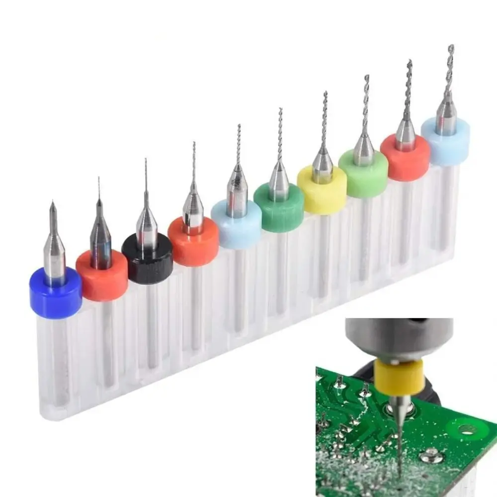 Drill Bits Machine Carbide PCB Drill Bits Tungsten Steel Silver CNC Drilling Bit Set Durable Convenient Twist Bits Home
Drill Bits Machine Carbide PCB Drill Bits Tungsten Steel Silver CNC Drilling Bit Set Durable Convenient Twist Bits Home