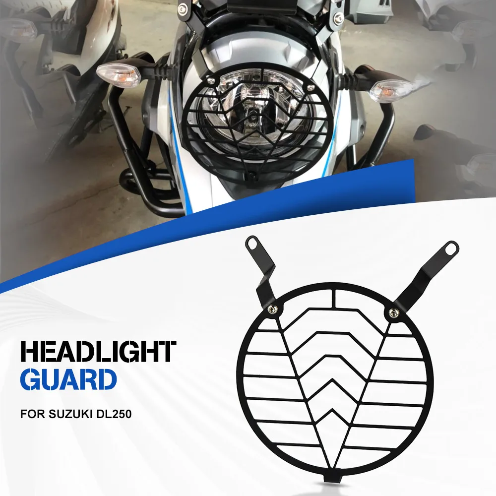 FOR SUZUKI DL250 Motorcycle Headlight Head Light Guard Protector Cover Protection Grill HeadLamp Grill Guard Cover Protection
FOR SUZUKI DL250 Motorcycle Headlight Head Light Guard Protector Cover Protection Grill HeadLamp Grill Guard Cover Protection