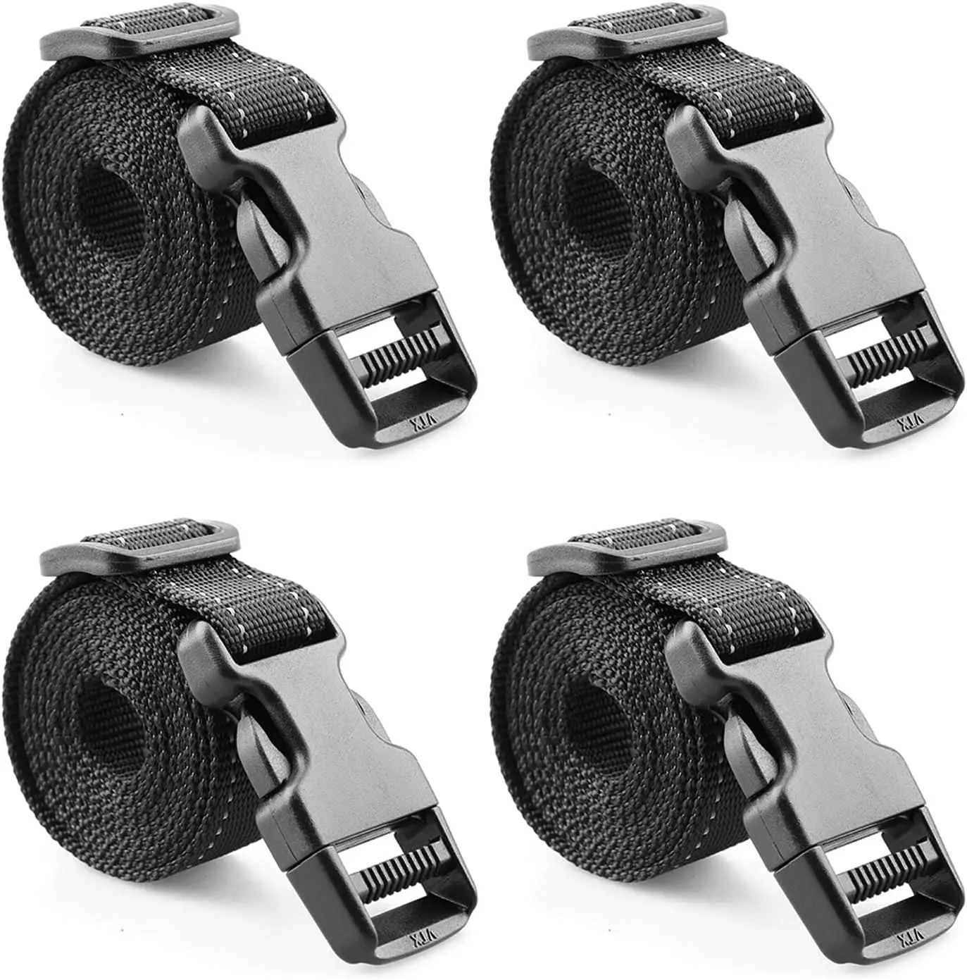 Регулируемые 1-дюймовые пряжки для ремней рюкзаков, упаковочные ремни для снаряжения для активного отдыха, набор из 4 штук
Регулируемые 1-дюймовые пряжки для ремней рюкзаков, упаковочные ремни для снаряжения для активного отдыха, набор из 4 штук