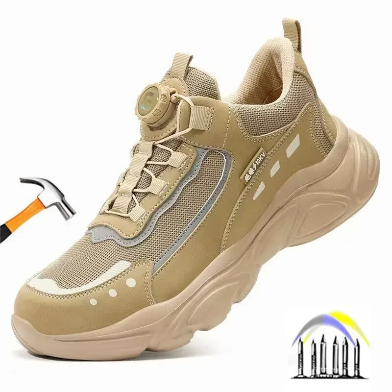 Safety Shoes Plastic Head Anti-smash Anti-puncture Insulation 10kv Work Shoes Comfortable Lightweight Non-slip Safety Sneakers
Safety Shoes Plastic Head Anti-smash Anti-puncture Insulation 10kv Work Shoes Comfortable Lightweight Non-slip Safety Sneakers