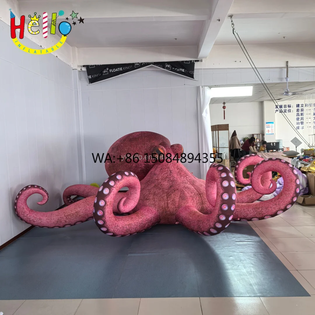 Ocean Themed Mascot Giant Inflatable Octopus Tentacles Monster for Advertising Event Party Halloween Decoration
Ocean Themed Mascot Giant Inflatable Octopus Tentacles Monster for Advertising Event Party Halloween Decoration