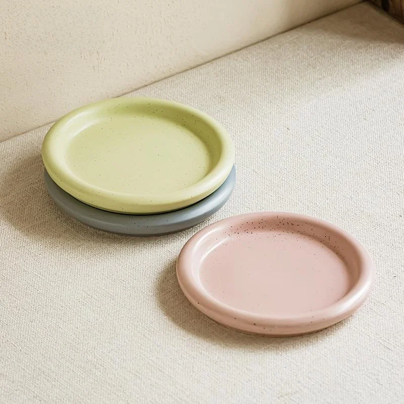 Macaron Colored Ceramic Plate Style Breakfast Salad Fruit Dinnerware High Aesthetic Value Western Cuisine Plate
Macaron Colored Ceramic Plate Style Breakfast Salad Fruit Dinnerware High Aesthetic Value Western Cuisine Plate