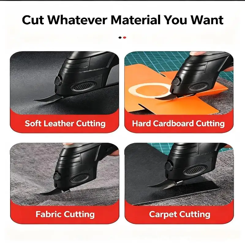 【YA】USB Rechargeable 3.6V Electric Scissors Tungsten Blade Fabric Leather Cutter for Tailor Sewing DIY Handcraft
【YA】USB Rechargeable 3.6V Electric Scissors Tungsten Blade Fabric Leather Cutter for Tailor Sewing DIY Handcraft
