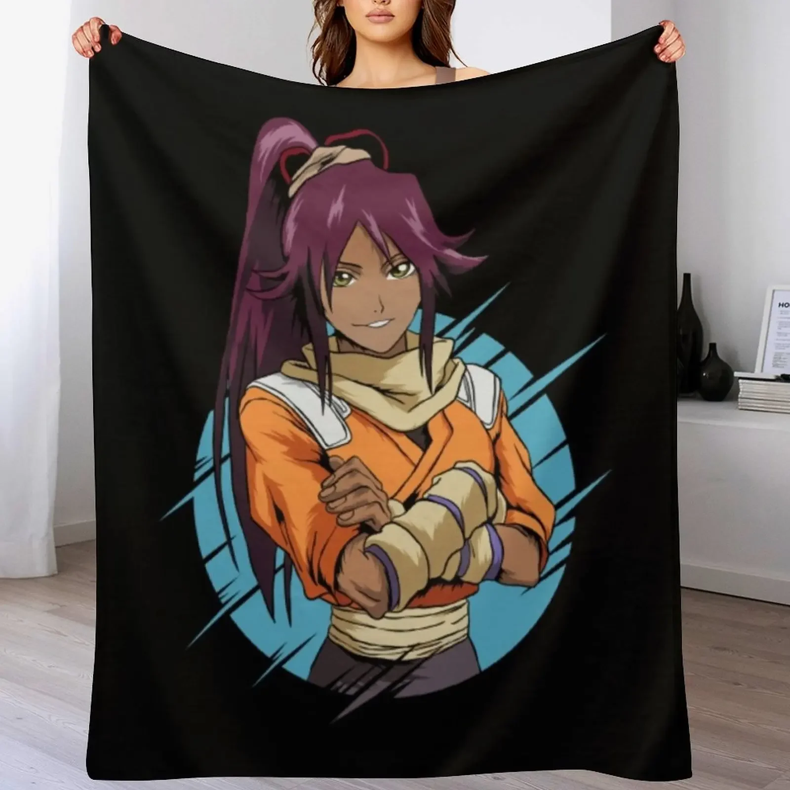 Bleach - Yoruichi Shihoin Throw Blanket valentine gift ideas Designers Luxury Throw Blankets
Bleach - Yoruichi Shihoin Throw Blanket valentine gift ideas Designers Luxury Throw Blankets
