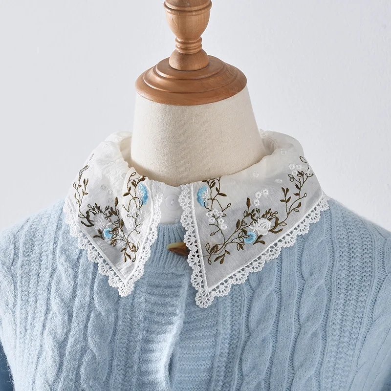 Vintage Floral Detachable Collar for Women's Fake Collar for Autumn Swearer Blouse Tops False Collar Female Removable Fuax Cols
Vintage Floral Detachable Collar for Women's Fake Collar for Autumn Swearer Blouse Tops False Collar Female Removable Fuax Cols