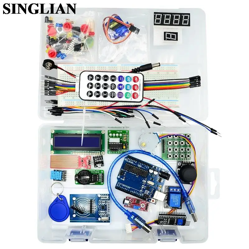 1set RFID Starter Kit For Arduino UNO R3 Upgraded Version Learning Suite With Retail Box
1set RFID Starter Kit For Arduino UNO R3 Upgraded Version Learning Suite With Retail Box