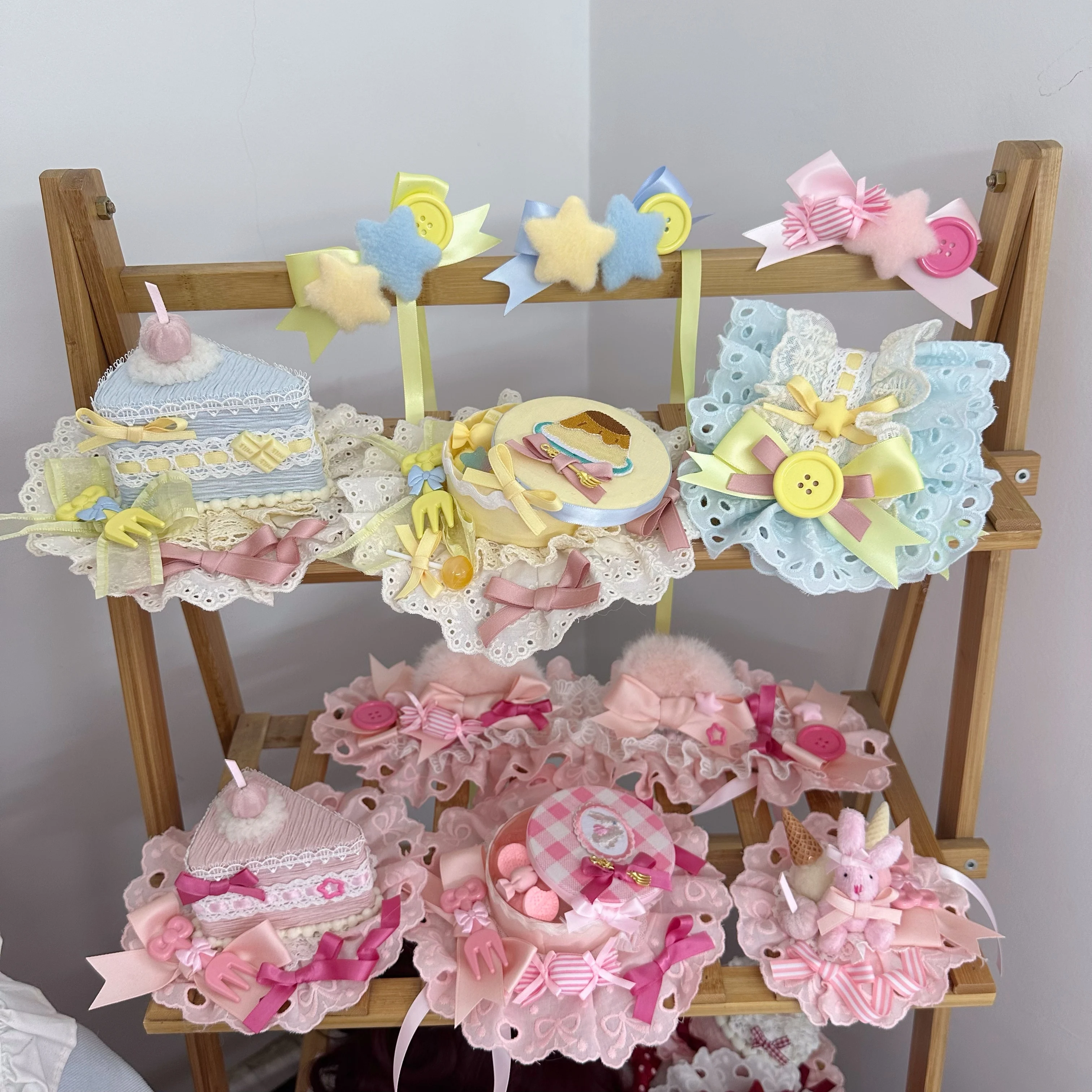 Original Homemade Lolita Sweet Celebration Hair Band Hair Clip Lolita Style Hair Accessories Cute Harajuku Headdress
Original Homemade Lolita Sweet Celebration Hair Band Hair Clip Lolita Style Hair Accessories Cute Harajuku Headdress