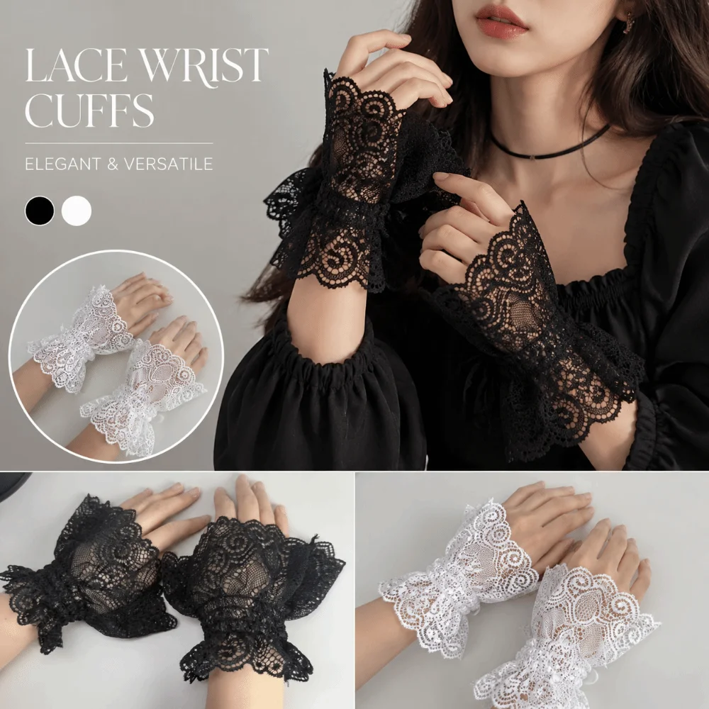 Ruffles Pleated Detachable Cuffs White Ruched Fake Flared Sleeves Hand Wrist Cuffs Lace Fake Sleeves Cuff Lolita Matching
Ruffles Pleated Detachable Cuffs White Ruched Fake Flared Sleeves Hand Wrist Cuffs Lace Fake Sleeves Cuff Lolita Matching