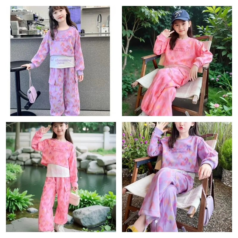 Лидер продаж, модный спортивный костюм для девочек, брюки, студенческий осенний повседневный жилет с героями мультфильмов, топы, длинные брюки, комплект из трех предметов, детская одежда
Лидер продаж, модный спортивный костюм для девочек, брюки, студенческий осенний повседневный жилет с героями мультфильмов, топы, длинные брюки, комплект из трех предметов, детская одежда