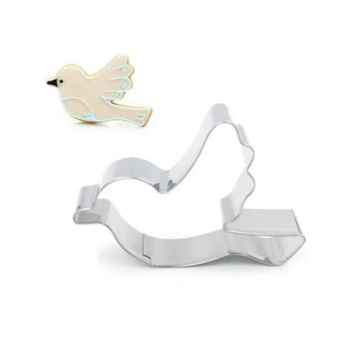 4 Pcs Stainless Steel Pigeon Shaped Cake Mold Baking Dessert Fondant Non Stick Easy Demould Cookie Chocolate Maker
4 Pcs Stainless Steel Pigeon Shaped Cake Mold Baking Dessert Fondant Non Stick Easy Demould Cookie Chocolate Maker