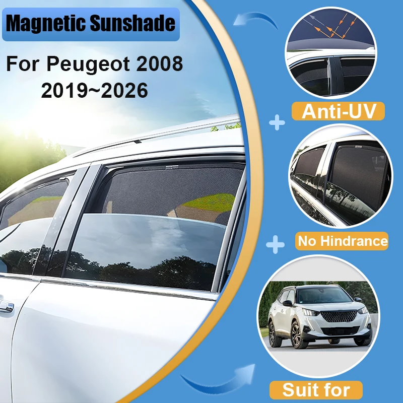 For Peugeot 2008 MK2 Accessories P24 2019 2020 2021-2026 Car Windshield Frame Blind Window Sun Visor Shade Anti-UV Car Body Kit
For Peugeot 2008 MK2 Accessories P24 2019 2020 2021-2026 Car Windshield Frame Blind Window Sun Visor Shade Anti-UV Car Body Kit