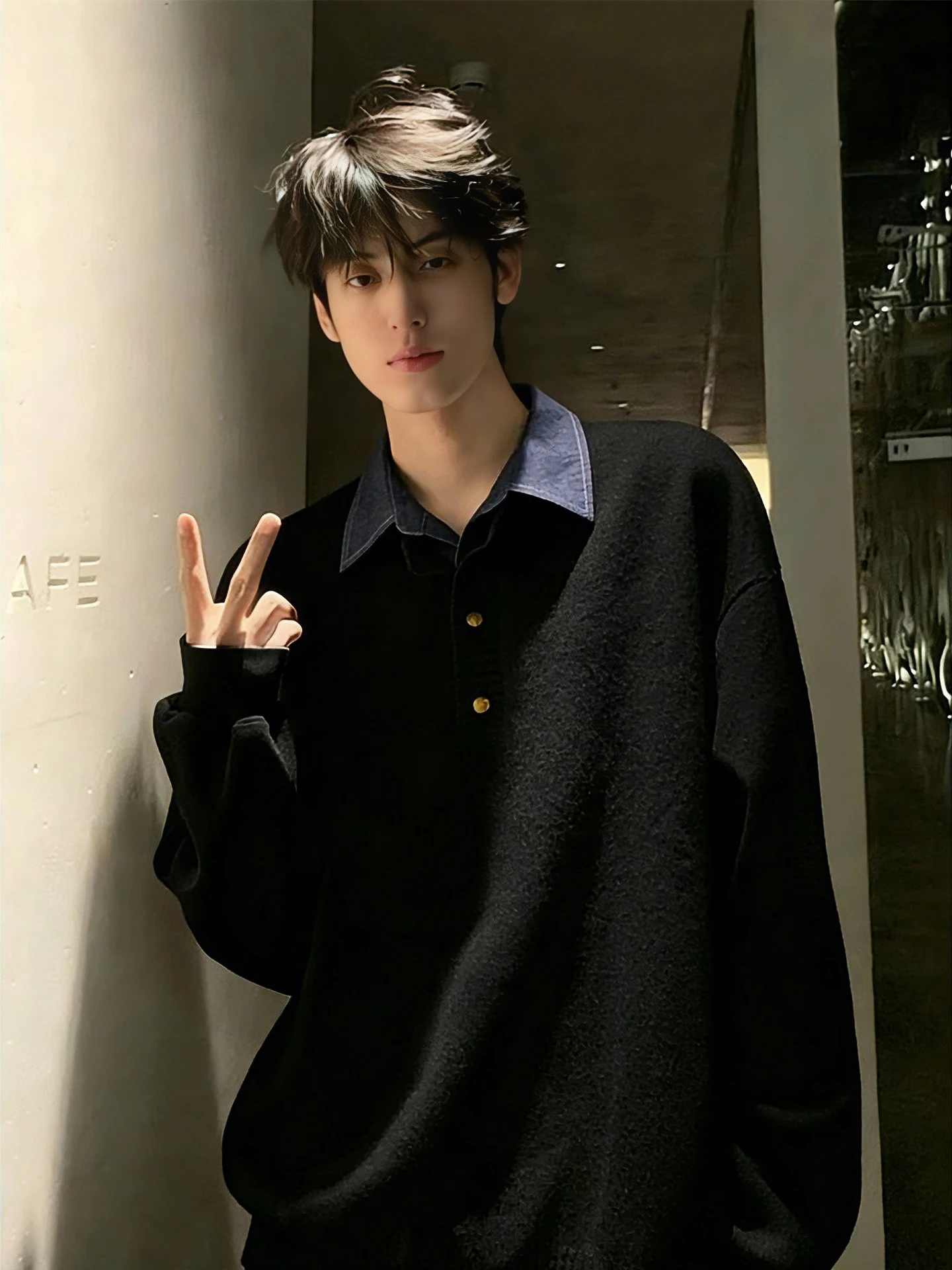 Bla American Ретро Thiened клетчатый джинсовый воротник вязаный свитер мужской модный зимний базовый повседневный весенний свитер
Bla American Ретро Thiened клетчатый джинсовый воротник вязаный свитер мужской модный зимний базовый повседневный весенний свитер