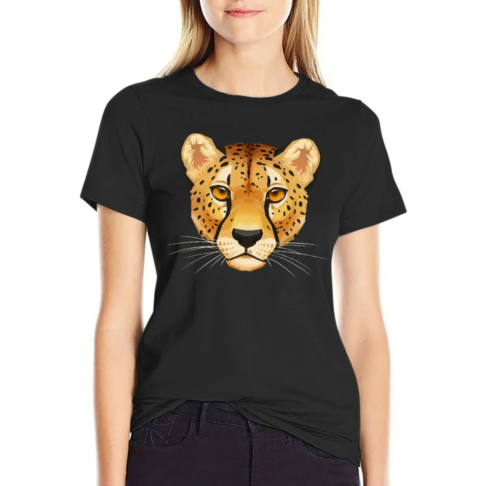 Cheetah Face T-Shirt cute tops cute clothes vintage white t-shirt dress for Women sexy
Cheetah Face T-Shirt cute tops cute clothes vintage white t-shirt dress for Women sexy