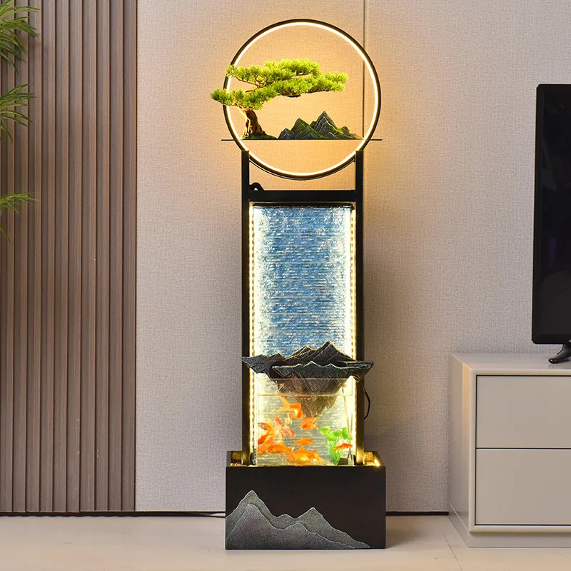 Custom. Wealth-Attracting Flowing Curtain Wall Living Room Office Entrance Feng Shui Wheel Decoration Opening Housewarming
Custom. Wealth-Attracting Flowing Curtain Wall Living Room Office Entrance Feng Shui Wheel Decoration Opening Housewarming