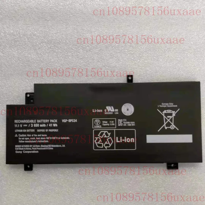 Аккумулятор для SONY Vaio VGP-BPS34 VGP-BPL34 подходит для 15 SVF15A SVF15A1ACXB, новый XMSJ
Аккумулятор для SONY Vaio VGP-BPS34 VGP-BPL34 подходит для 15 SVF15A SVF15A1ACXB, новый XMSJ