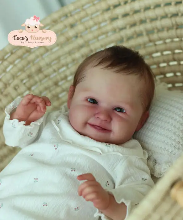 NPK 19inch Reborn Smile Summer Fresh Color Unpainted Unassembled with Cloth Body DIY Doll Parts
NPK 19inch Reborn Smile Summer Fresh Color Unpainted Unassembled with Cloth Body DIY Doll Parts