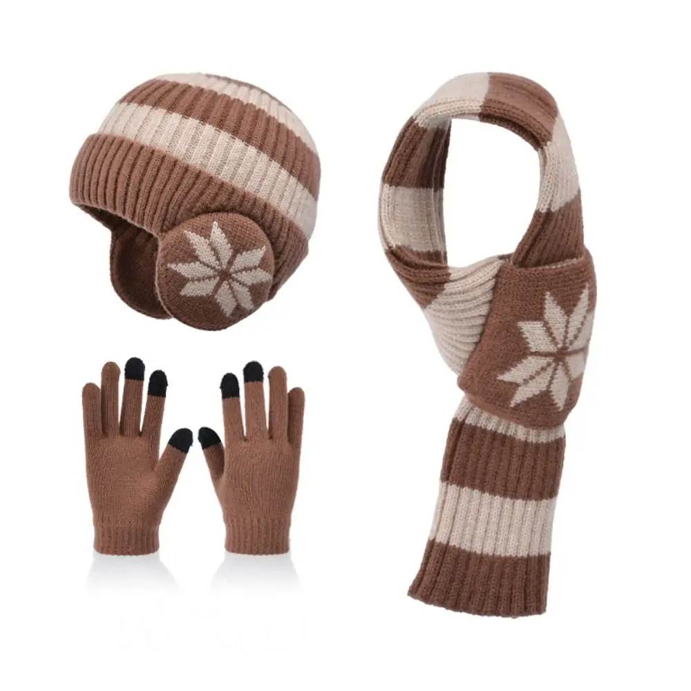 3Pcs/Set Gift Knitted Hats Scarfs Gloves Set Warm Cute Children Hat Soft Windproof Winter Warm Scarf Children
3Pcs/Set Gift Knitted Hats Scarfs Gloves Set Warm Cute Children Hat Soft Windproof Winter Warm Scarf Children