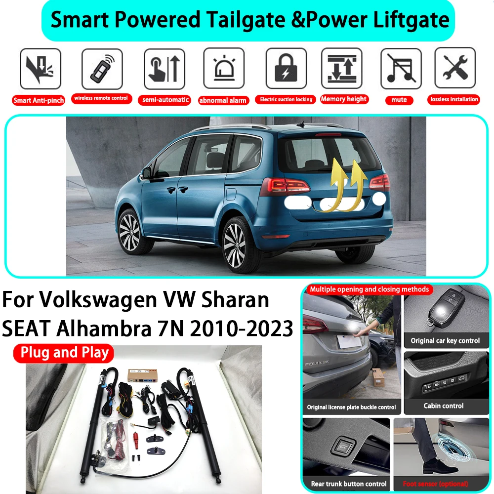 for Volkswagen VW Sharan SEAT Alhambra 7N 2010-2023 Smart Automatic Powered Tailgate Electric Power Tailgate Lift Kit Key Close
for Volkswagen VW Sharan SEAT Alhambra 7N 2010-2023 Smart Automatic Powered Tailgate Electric Power Tailgate Lift Kit Key Close