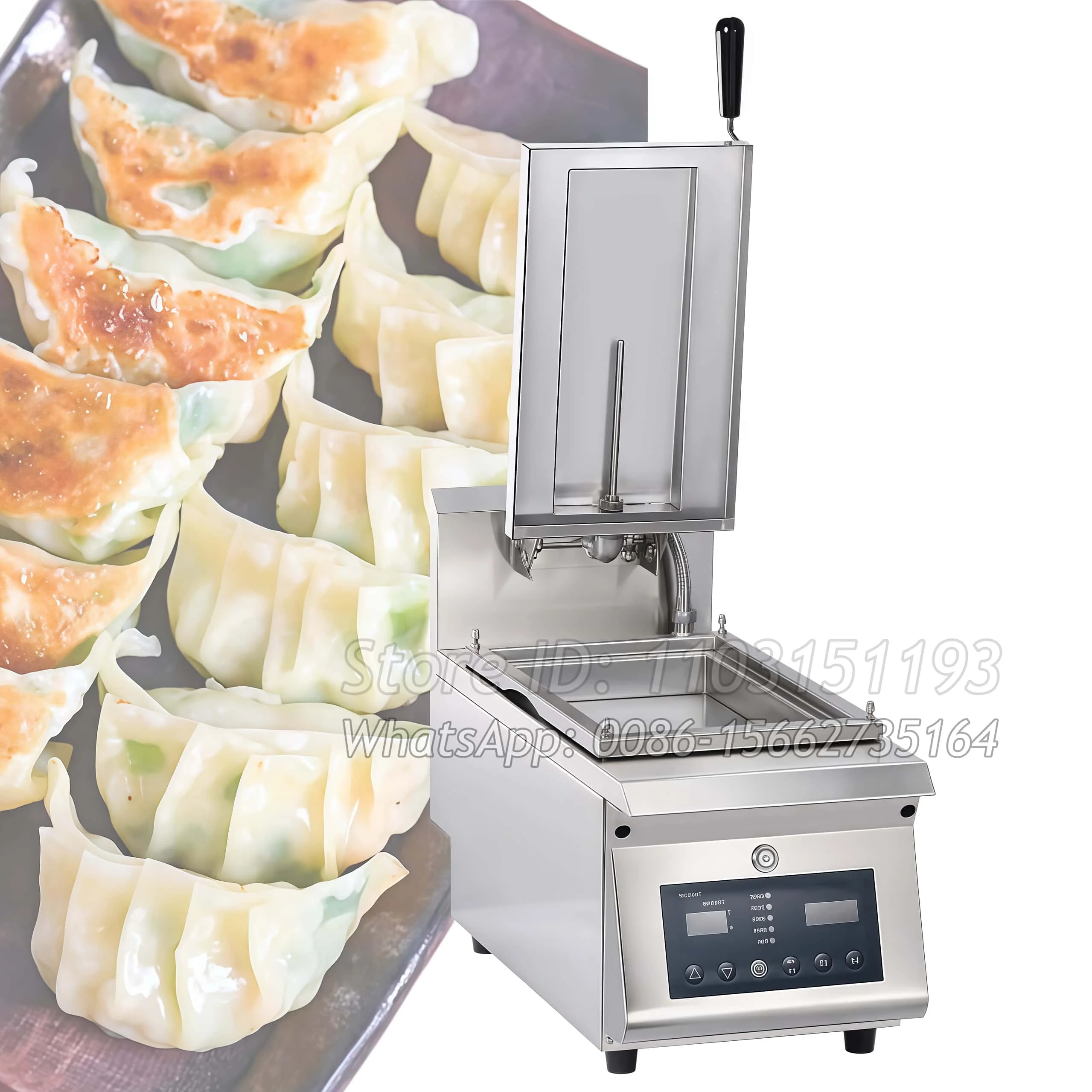 Electric Stuffed Steamed Bun Japan Fried Gyoza Cooker Dumpling Pan Fried Fryer Grill Stir Frying Cooking Griddle Cooker Machine
Electric Stuffed Steamed Bun Japan Fried Gyoza Cooker Dumpling Pan Fried Fryer Grill Stir Frying Cooking Griddle Cooker Machine
