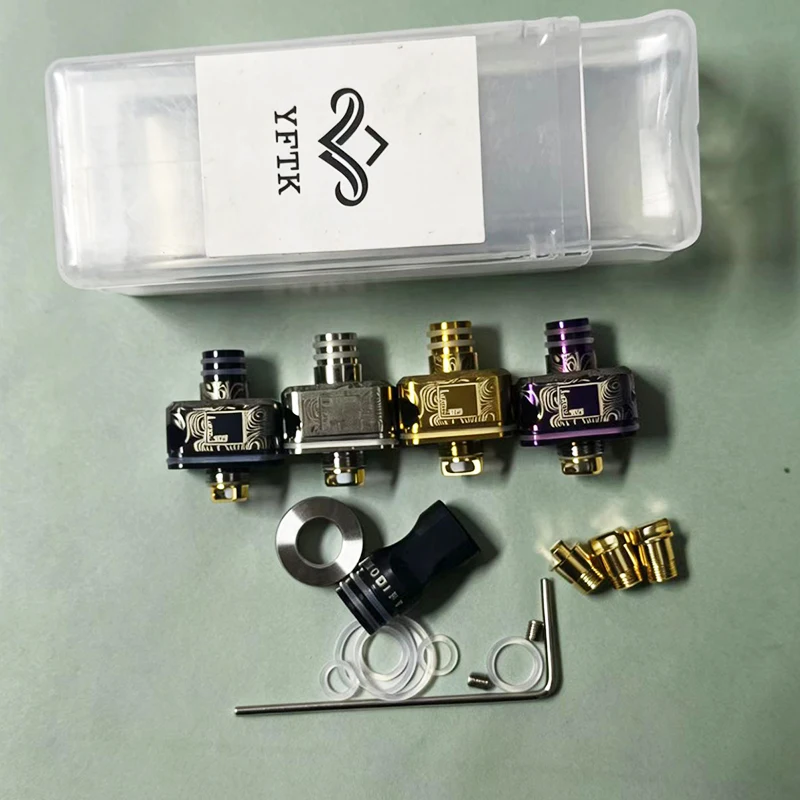 YFTK 909 NUGG RBA 316ss Single Wicking Coil for LVE Orion II MOD Pod with Drip And Air Pins 1.0/2.0/3.0/4.0MM Trim Part
YFTK 909 NUGG RBA 316ss Single Wicking Coil for LVE Orion II MOD Pod with Drip And Air Pins 1.0/2.0/3.0/4.0MM Trim Part
