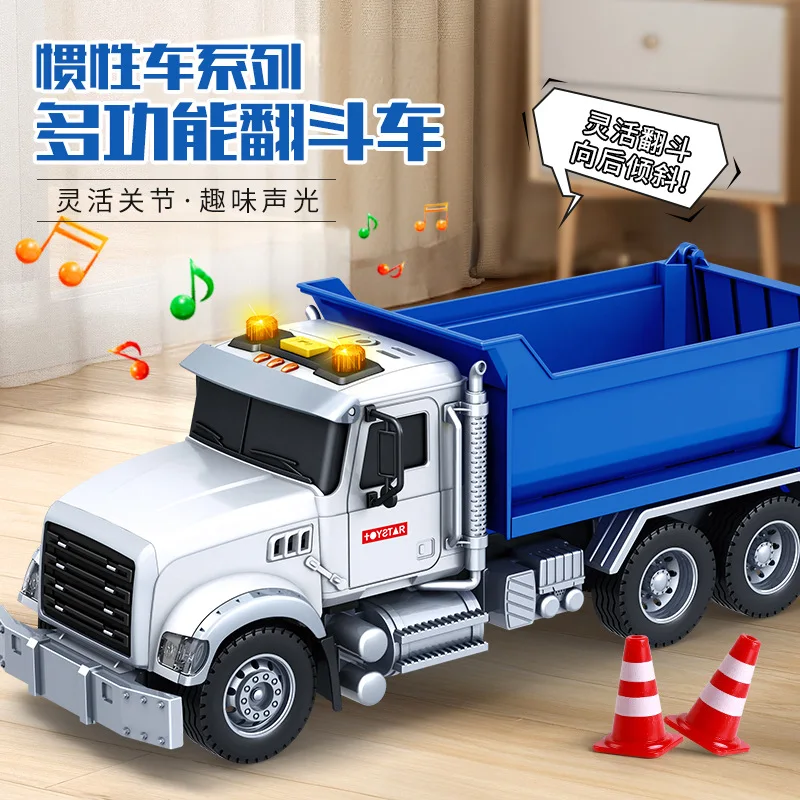 B453 Large Engineering Dump truck Inertial Rebound Force Model Toys Plastic Material Children's Transport Vehicle Toy Gifts
B453 Large Engineering Dump truck Inertial Rebound Force Model Toys Plastic Material Children's Transport Vehicle Toy Gifts