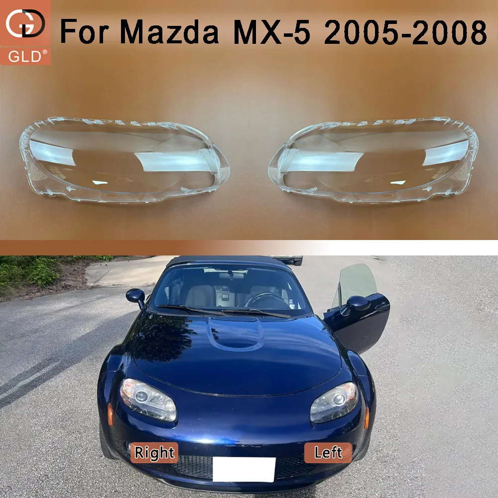 Front Headlight Shell Headlamp Transparent Lampshade Cover Lens Plexiglass Auto Replacement Parts For Mazda 2005 2006-2008 MX-5
Front Headlight Shell Headlamp Transparent Lampshade Cover Lens Plexiglass Auto Replacement Parts For Mazda 2005 2006-2008 MX-5