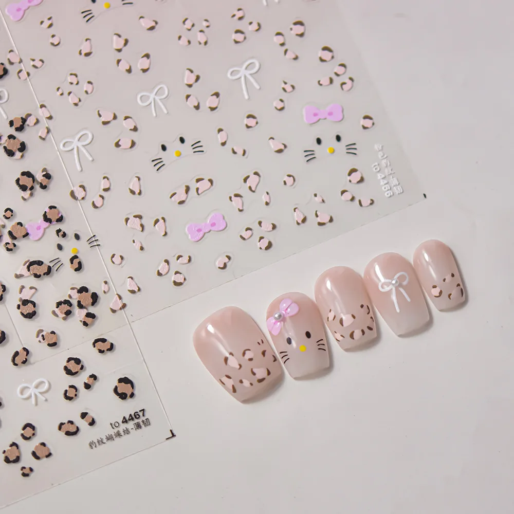1pcs 3D Leopard Bow Love Nail Stickers Charming Bowknot Pearl Nail Art Decals Sliders Autumn Manicure Decorations Nail Supplies
1pcs 3D Leopard Bow Love Nail Stickers Charming Bowknot Pearl Nail Art Decals Sliders Autumn Manicure Decorations Nail Supplies