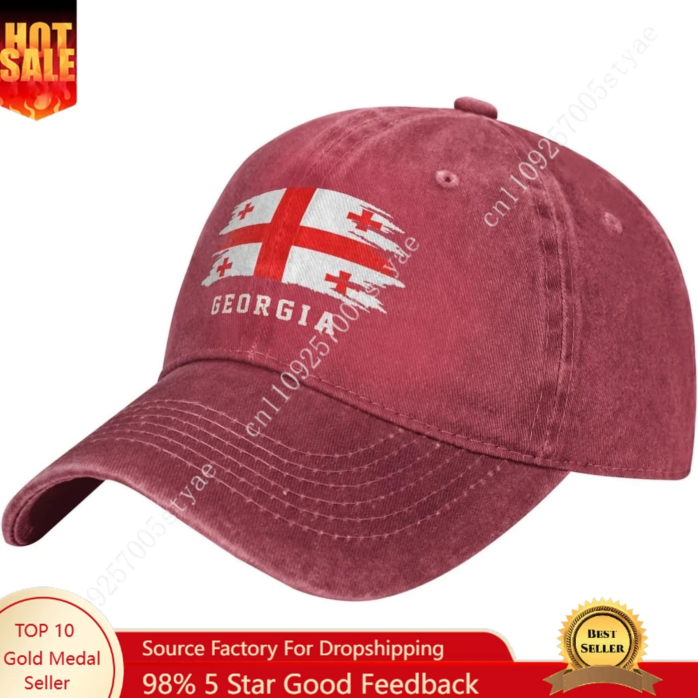 Georgia Flag Georgian Baseball Cap Man Woman Fashion Sun Hat Adjustable Snapback Hat Outdoor Dad Hats Casual Trucker Caps
Georgia Flag Georgian Baseball Cap Man Woman Fashion Sun Hat Adjustable Snapback Hat Outdoor Dad Hats Casual Trucker Caps